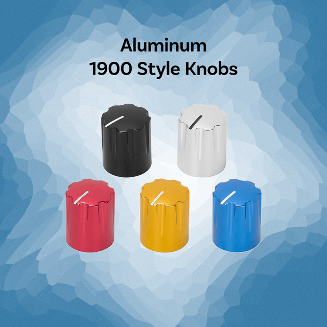 Aluminum 1900 Style Knobs
