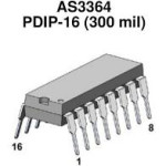 ALFA RPAR AS3364 Quad VCA IC