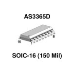ALFA RPAR AS3365D Multi Function VCA Blocks IC - SOIC-16