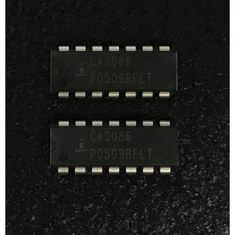 RS 648-674 CA3086 14 Pin DIL DIP Transistor  Array 4g B02 