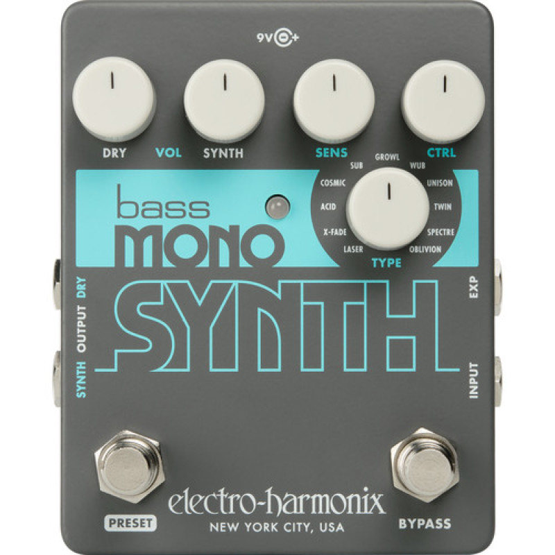 EHX Bass Mono Synth - synthCube