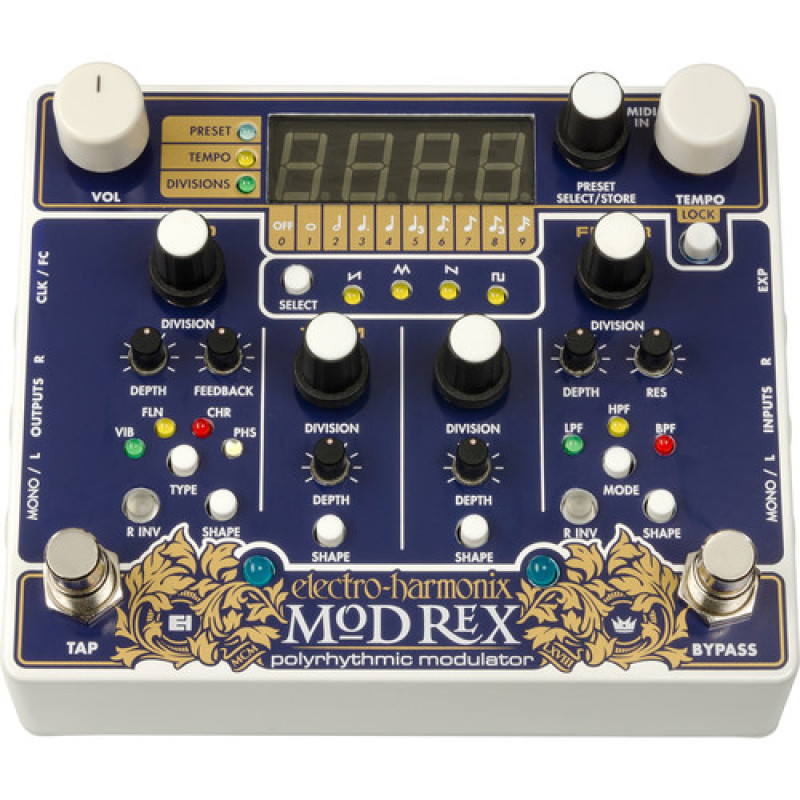 EHX Mod Rex Polyrhythmic Modulator - synthCube