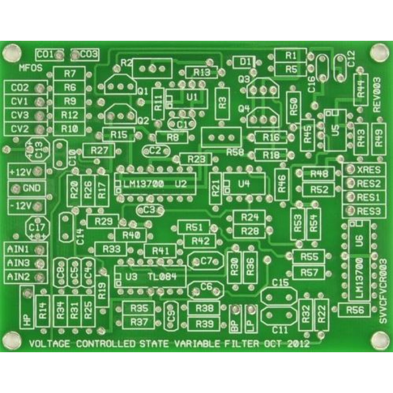 Low Distortion Audio Range Oscillator 1KHz Sine Wave Signal Generator Bare PCB 
