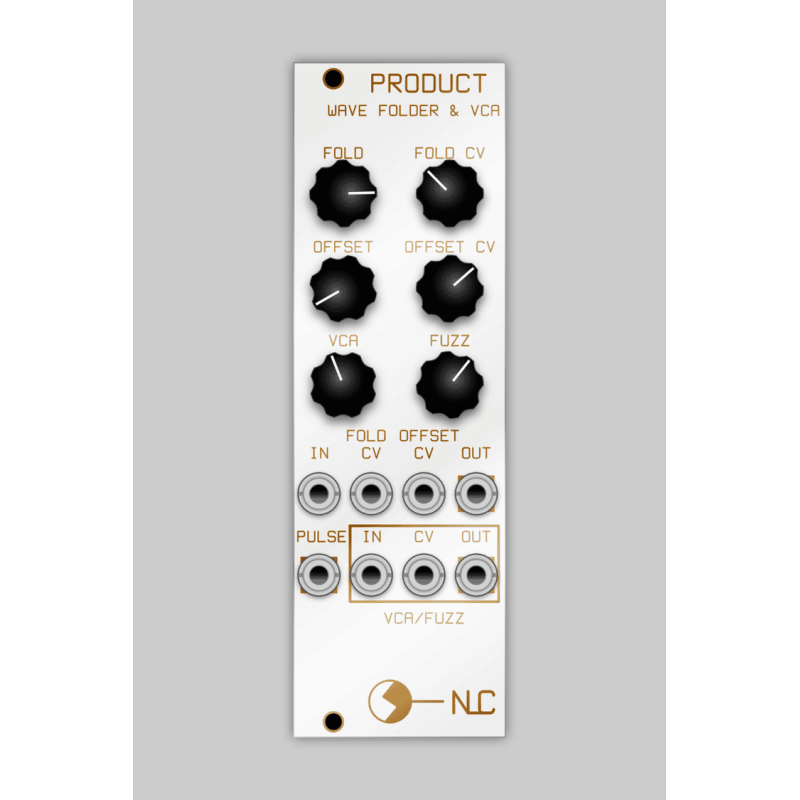 NLC1119 Product Wavefolder + VCA (White NLC Version) - synthCube