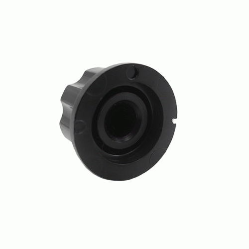 "Small BOSS" Black, Anodized Center For Knurled Shaft