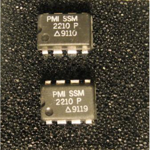 SSM2210 Dual Matched Transistor, DIP, 2 pcs (ICNSSM2210XXX02) by synthcube.com