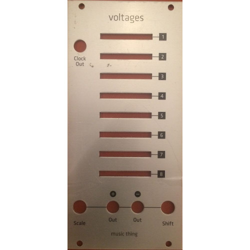 turing machine voltages, grayscale panel, 12hp