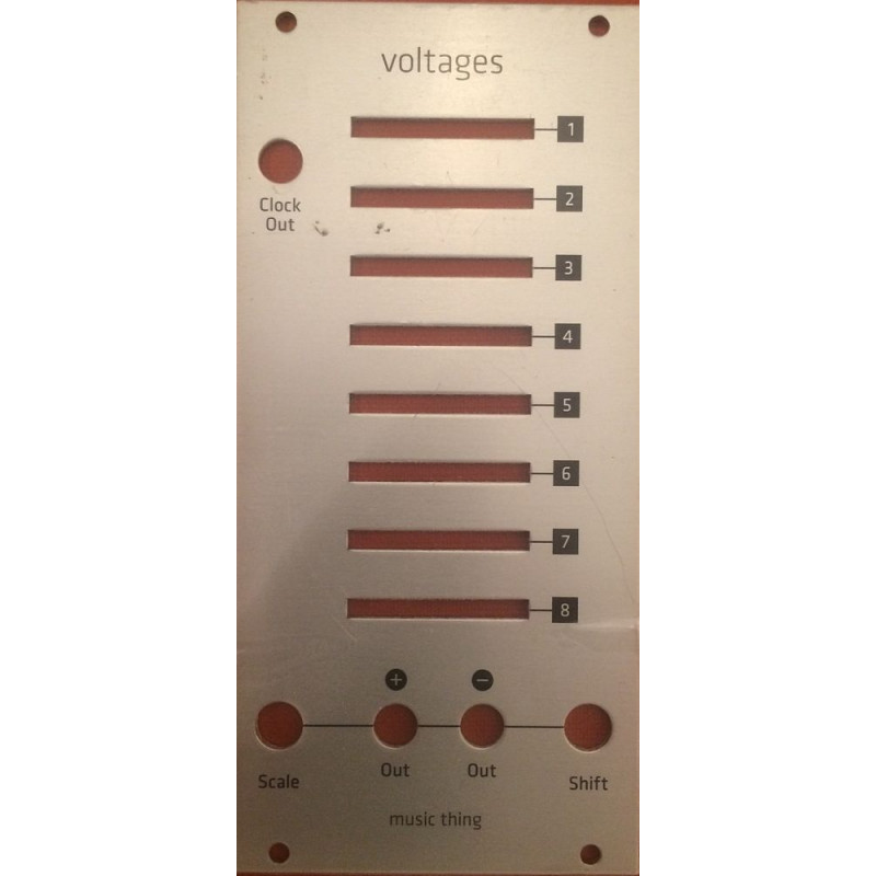 turing machine voltages, grayscale panel, 12hp (PANMTVOLTEGRY12) by synthcube.com