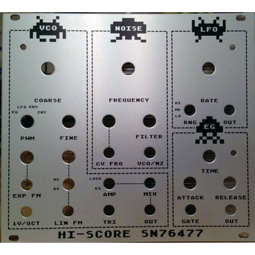 t henry sn voice, euro panel+pcb+ic (BNDTHSNVCEURO01) by synthcube.com