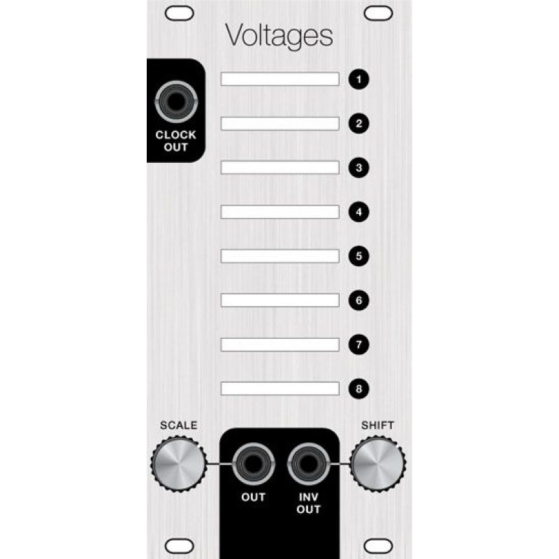 turing machine voltages, clarke68 panel, euro (PANMTTRNGECLKVL) by synthcube.com